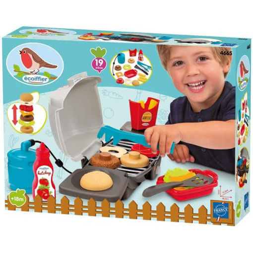 Picture of Barbecue Playset with Burger and Fries